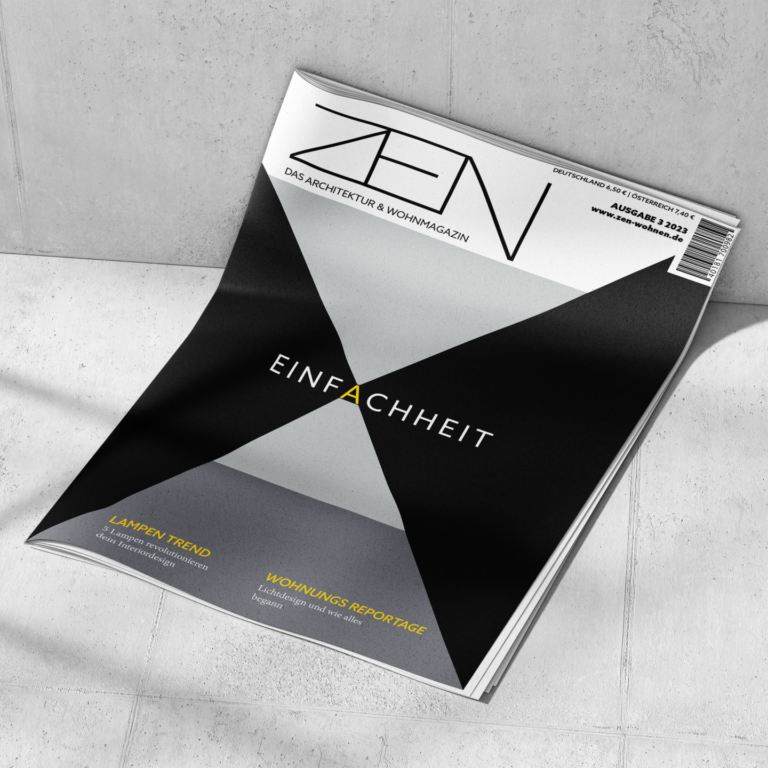 Abstraktes Magazin Design