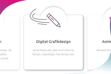 Animation der Webseite Flow Design Siegesleitner