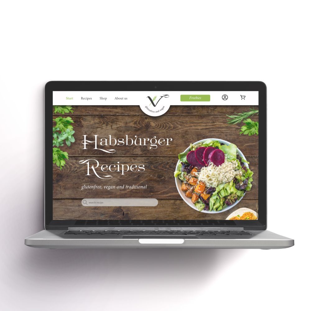 Webdesign rezeptblog habsburger recipes
